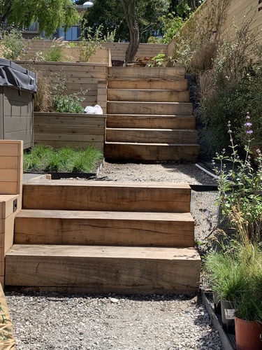 Sturdy Eucalyptus Stair Treads